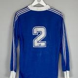 Shop 1986/87 MARSEILLE #2 L/S HOME SHIRT (M) ADIDAS, classic football shirts, vintage football shirts & retro soccer jerseys at Cult Kits