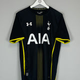 Shop 2014/15 TOTTENHAM KANE #18 AWAY SHIRT (M) UNDER ARMOUR, classic football shirts, vintage football shirts & retro soccer jerseys at Cult Kits