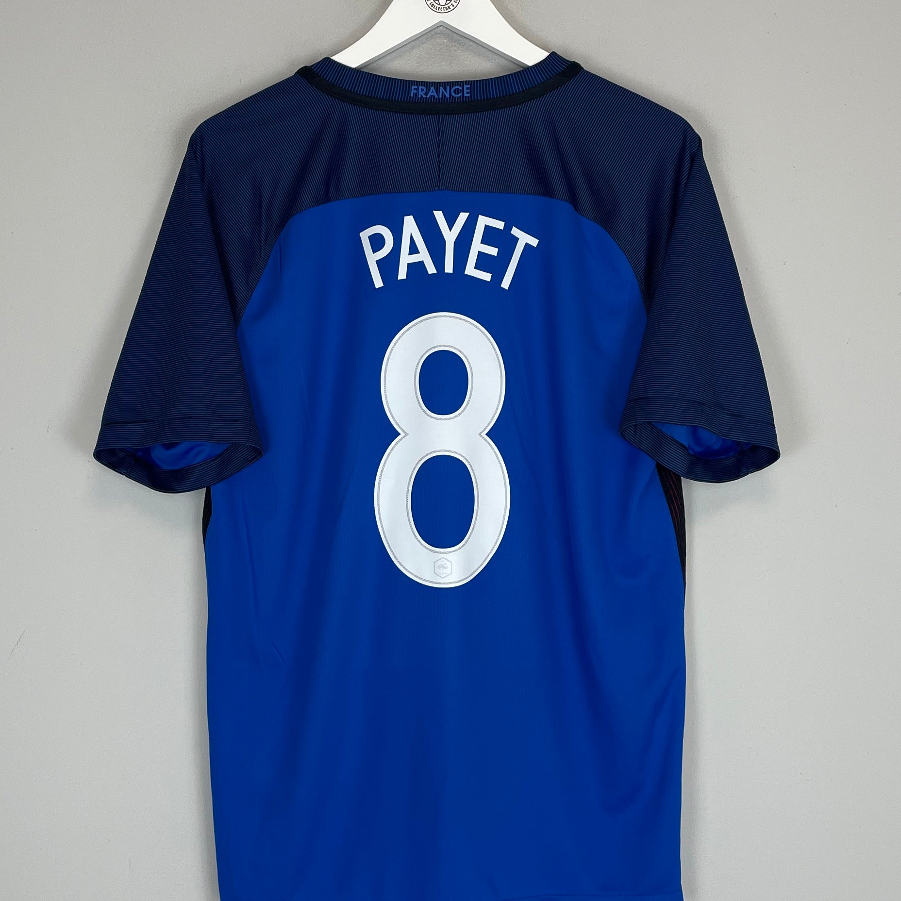 Shop 2016/17 FRANCE PAYET #8 HOME SHIRT (L) NIKE, classic football shirts, vintage football shirts & retro soccer jerseys at Cult Kits