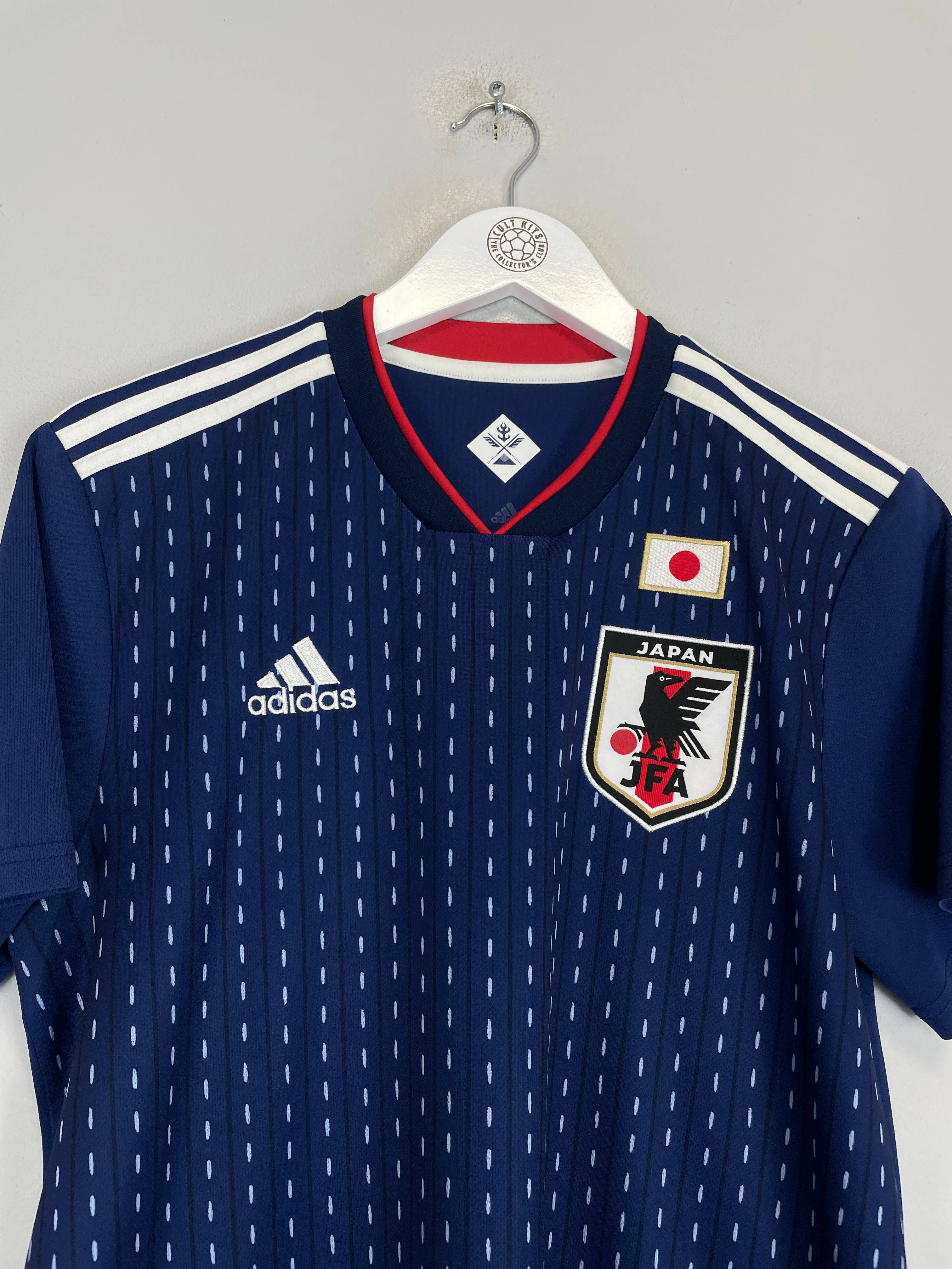 Shop 2018/19 JAPAN HOME SHIRT (M) ADIDAS, classic football shirts, vintage football shirts & retro soccer jerseys at Cult Kits
