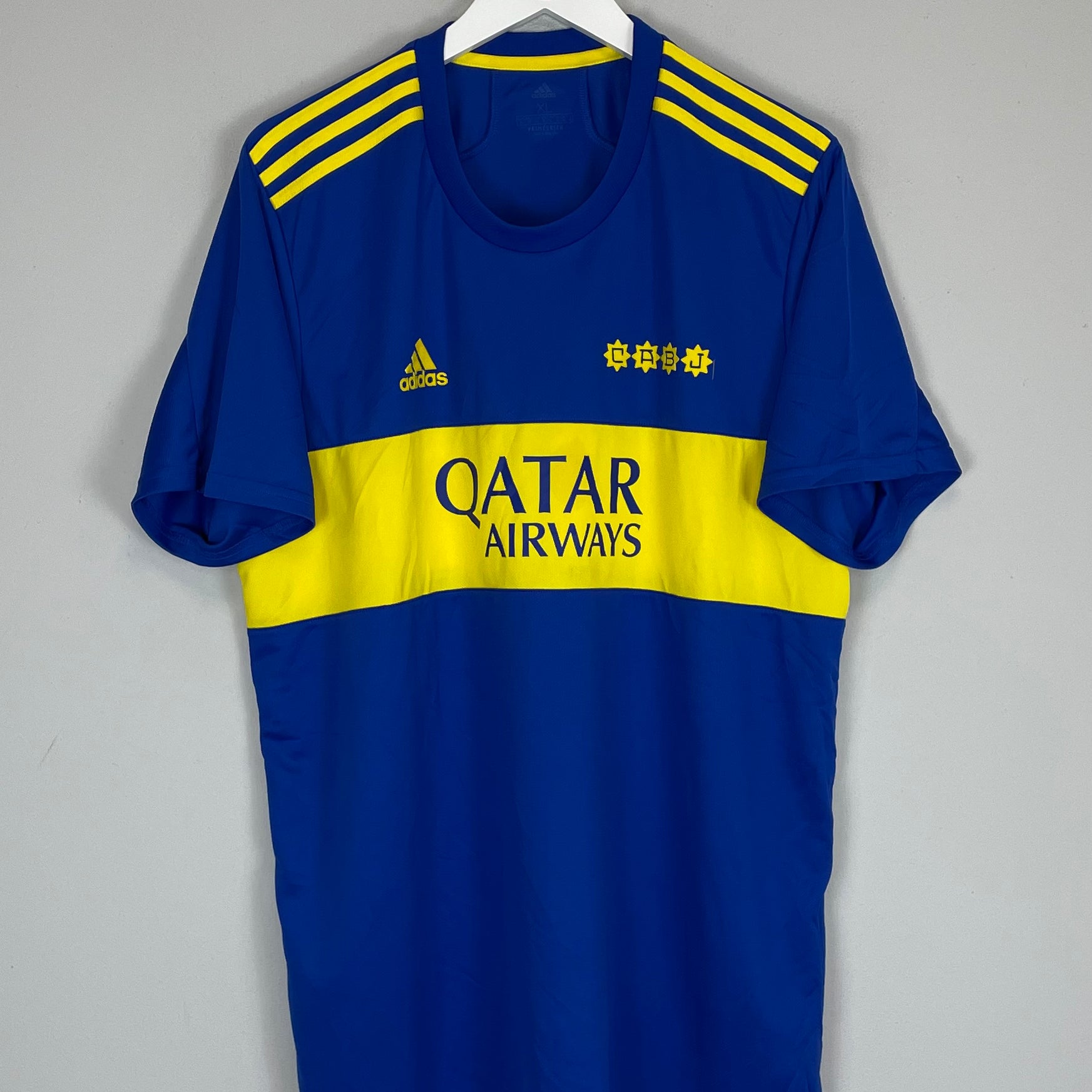 Shop 2021/22 BOCA JUNIORS HOME SHIRT (XL) ADIDAS, classic football shirts, vintage football shirts & retro soccer jerseys at Cult Kits