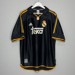 Shop 1999/01 REAL MADRID AWAY SHIRT (L) ADIDAS, classic football shirts, vintage football shirts & retro soccer jerseys at Cult Kits