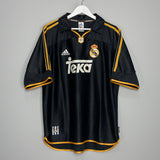 Shop 1999/01 REAL MADRID AWAY SHIRT (L) ADIDAS, classic football shirts, vintage football shirts & retro soccer jerseys at Cult Kits