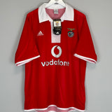 2003/05 BENFICA SIMAO #20 *BNWT* CENTENARY HOME SHIRT (XL) ADIDAS