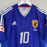 2002/04 JAPAN NAKAMURA #10 HOME SHIRT (L) ADIDAS