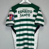 Shop 2004/05 SPORTING CP HOME SHIRT (L) REEBOK, classic football shirts, vintage football shirts & retro soccer jerseys at Cult Kits