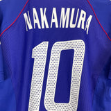 2002/04 JAPAN NAKAMURA #10 HOME SHIRT (L) ADIDAS