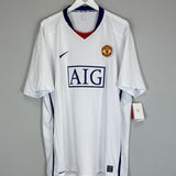 2008/09 MANCHESTER UNITED RONALDO #7 *BNWT* AWAY SHIRT (XXXL) NIKE
