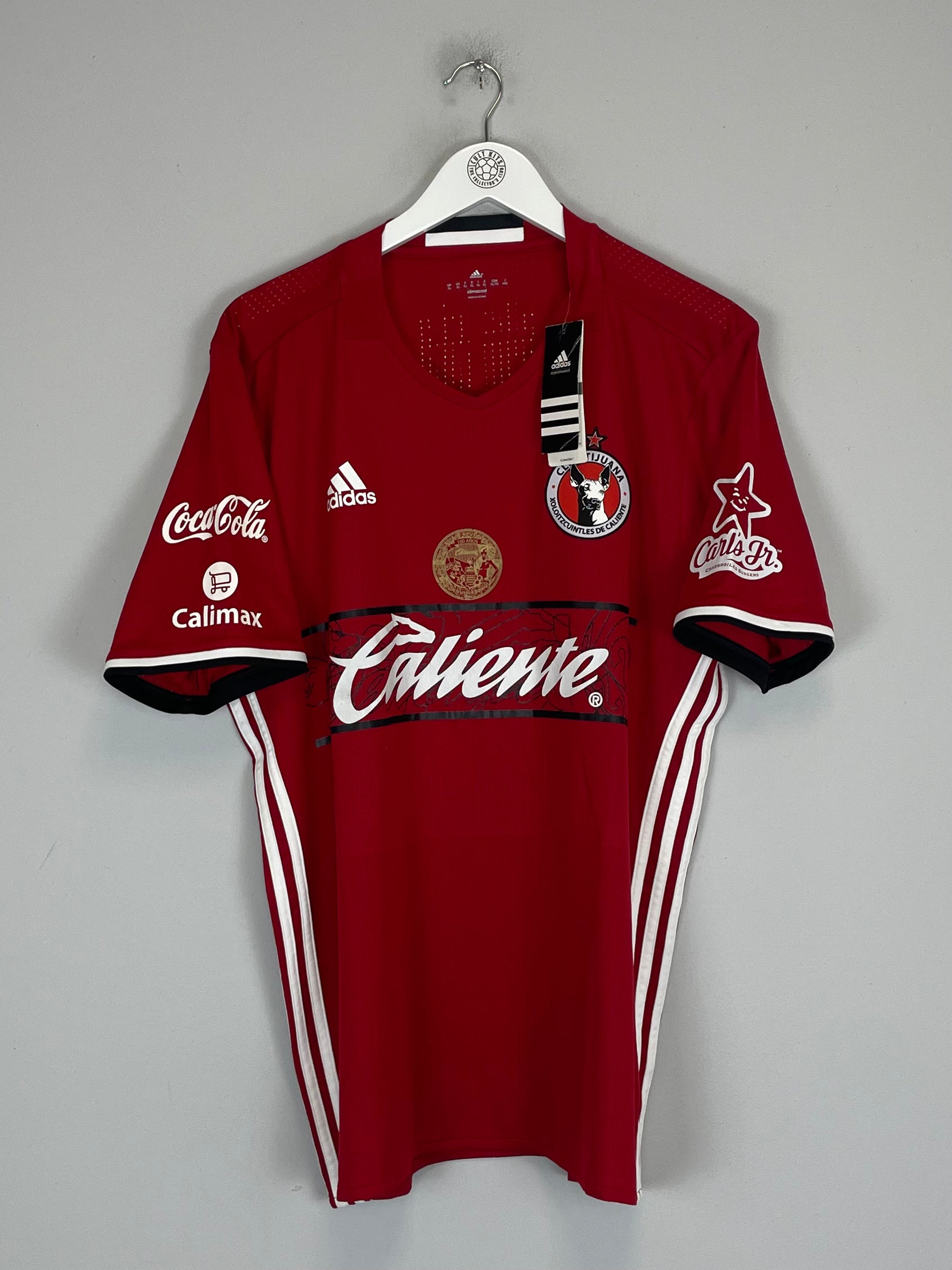 Shop 2016/17 CLUB TIJUANA *BNWT* PLAYER ISSUE HOME SHIRT (XL) ADIDAS, classic football shirts, vintage football shirts & retro soccer jerseys at Cult Kits