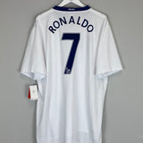 2008/09 MANCHESTER UNITED RONALDO #7 *BNWT* AWAY SHIRT (XXXL) NIKE