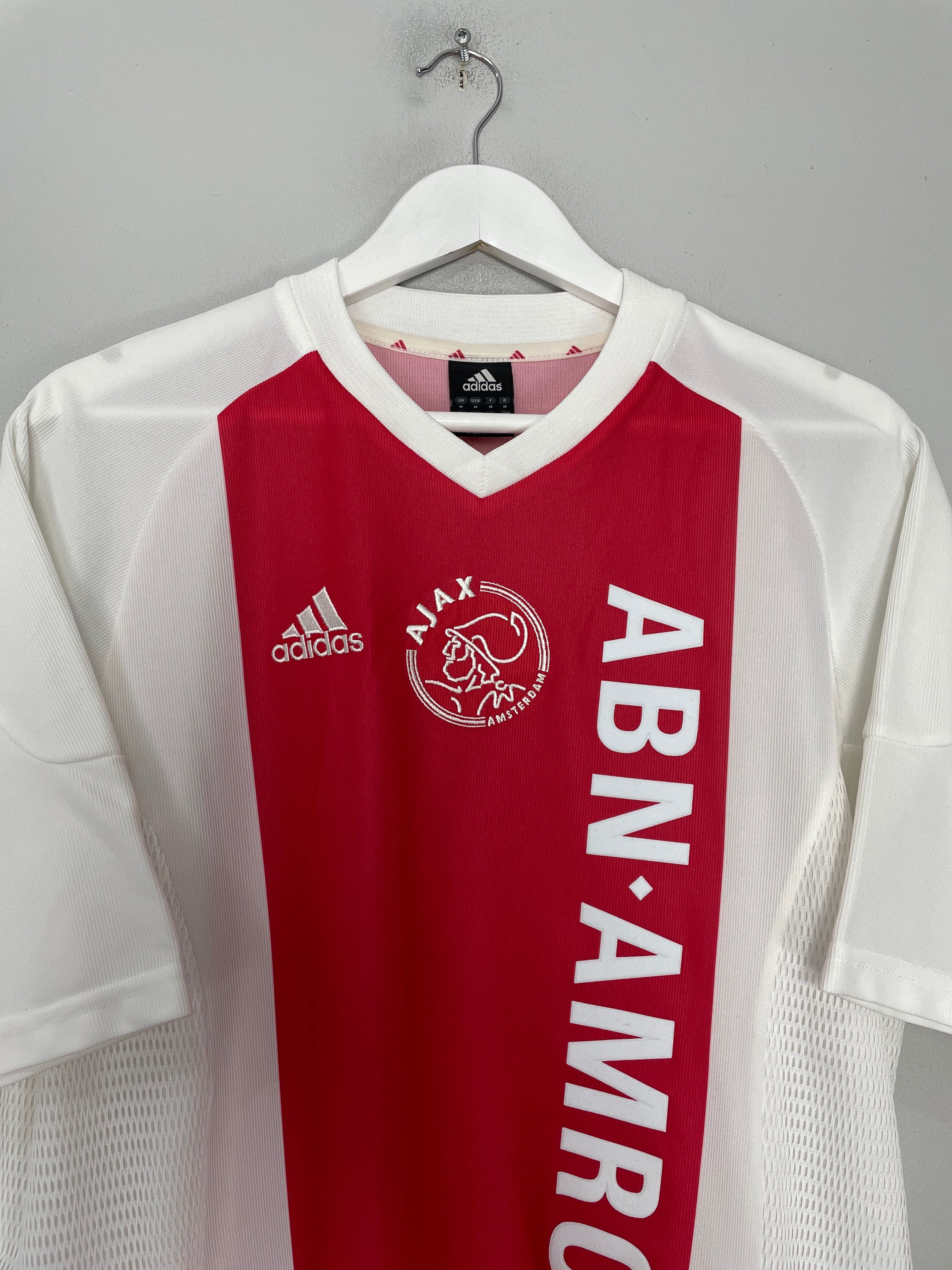 Shop 2002/03 AJAX ZLATAN #9 HOME SHIRT (M) ADIDAS, classic football shirts, vintage football shirts & retro soccer jerseys at Cult Kits