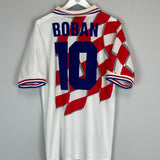 1998/01 CROATIA BOBAN #10 HOME SHIRT (L) LOTTO