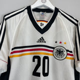1998/00 GERMANY BIERHOFF #20 HOME SHIRT (S) ADIDAS