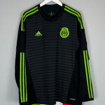 Shop 2015/16 MEXICO L/S AWAY SHIRT (XL) ADIDAS, classic football shirts, vintage football shirts & retro soccer jerseys at Cult Kits