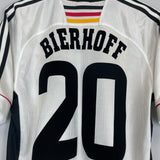 1998/00 GERMANY BIERHOFF #20 HOME SHIRT (S) ADIDAS