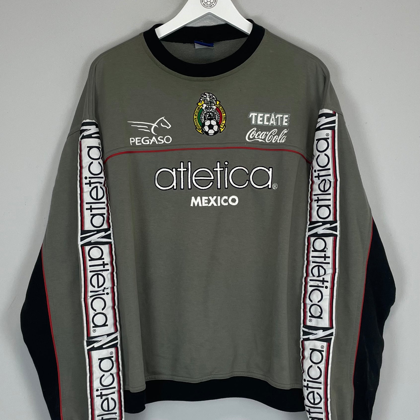 Shop 2000/01 MEXICO JUMPER (L) ATLETICA, classic football shirts, vintage football shirts & retro soccer jerseys at Cult Kits
