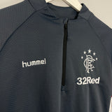 2018/19 RANGERS 1/4 TRAINING TOP (S) HUMMEL