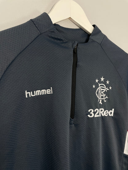 2018/19 RANGERS 1/4 TRAINING TOP (S) HUMMEL