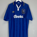 1995/97 CHELSEA GULLIT #4 HOME SHIRT (XL) UMBRO