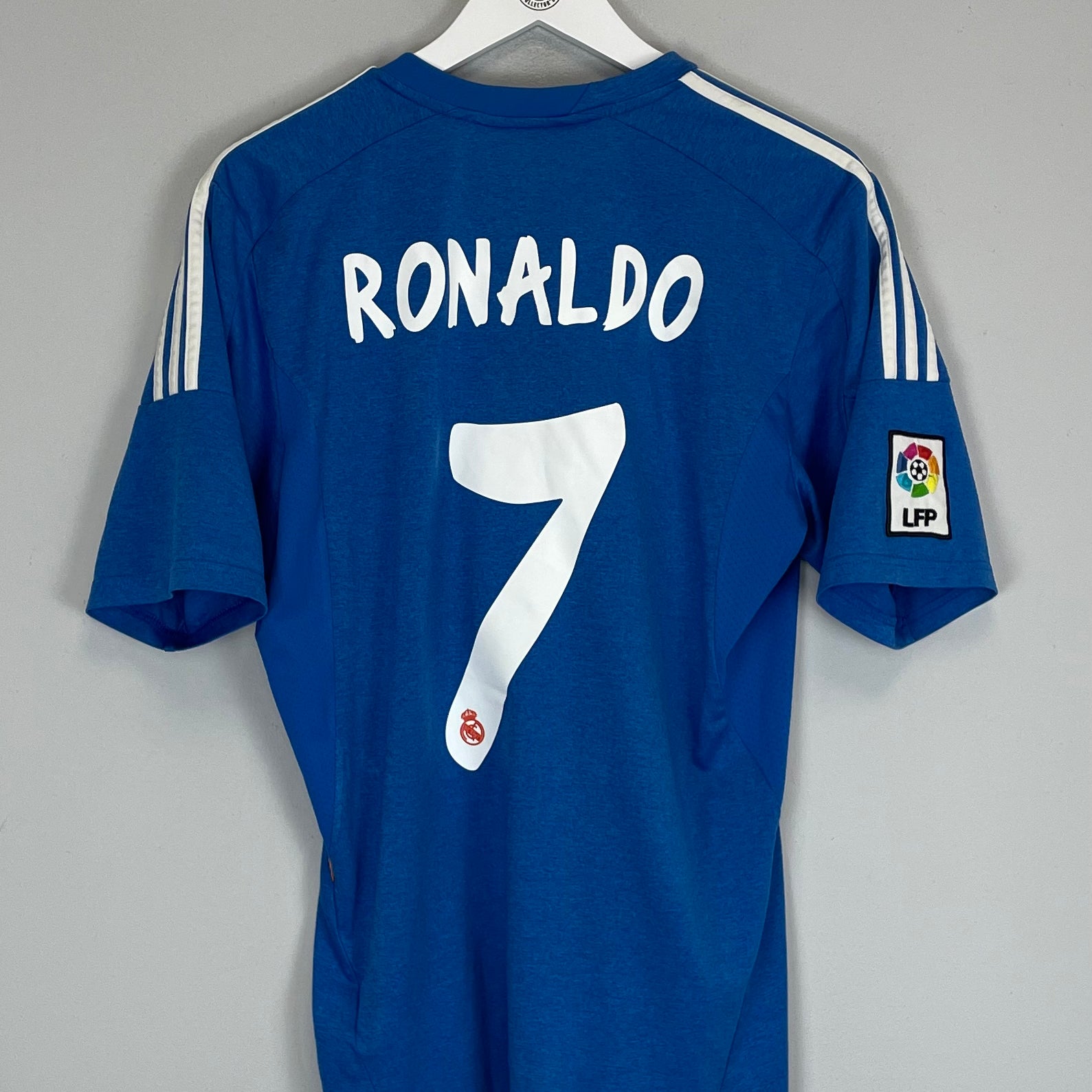 Shop 2013/14 REAL MADRID RONALDO #7 AWAY SHIRT (M) ADIDAS, classic football shirts, vintage football shirts & retro soccer jerseys at Cult Kits