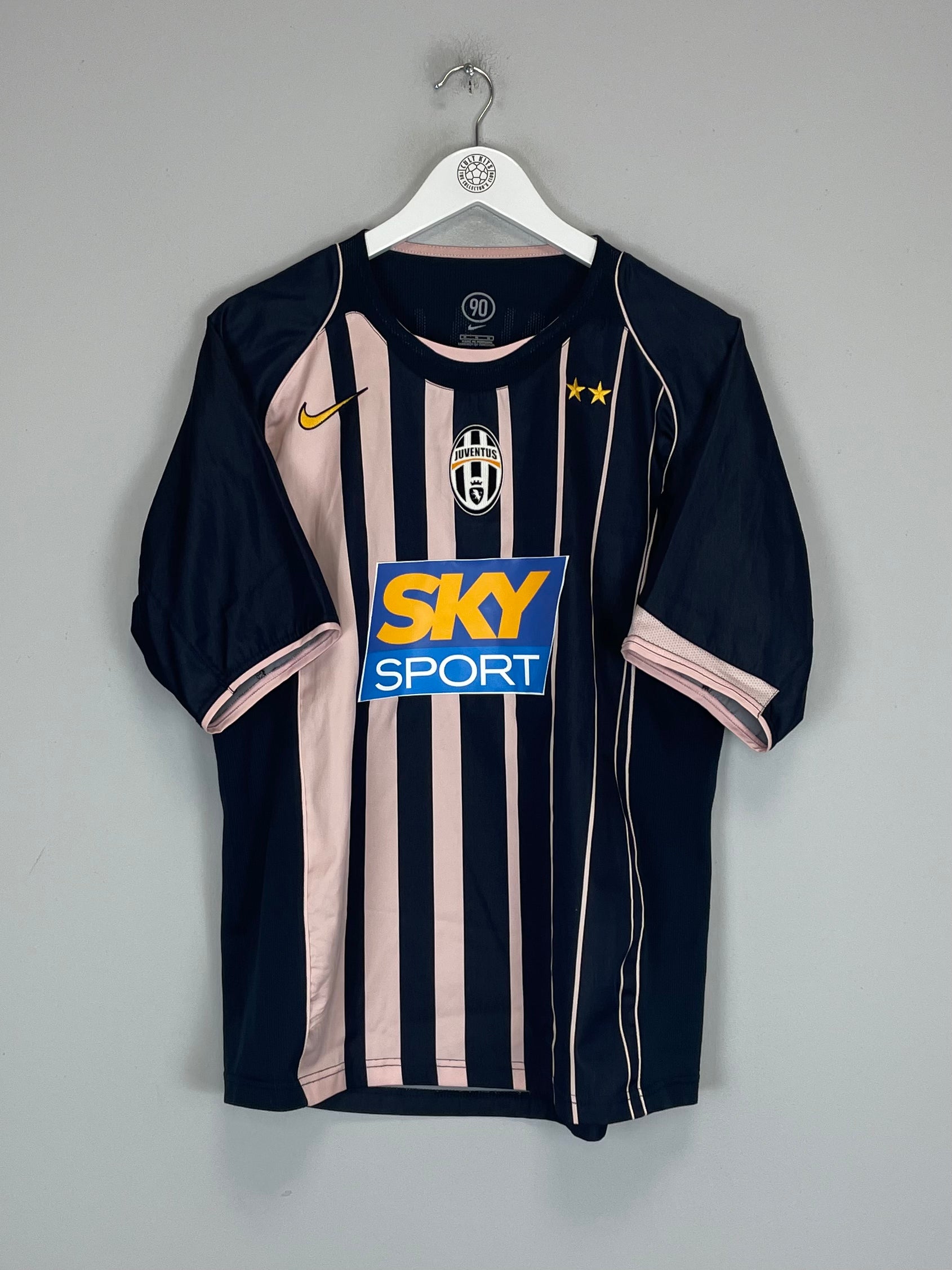 Shop 2004/05 JUVENTUS CANNAVARO #28 AWAY SHIRT (M) NIKE, classic football shirts, vintage football shirts & retro soccer jerseys at Cult Kits