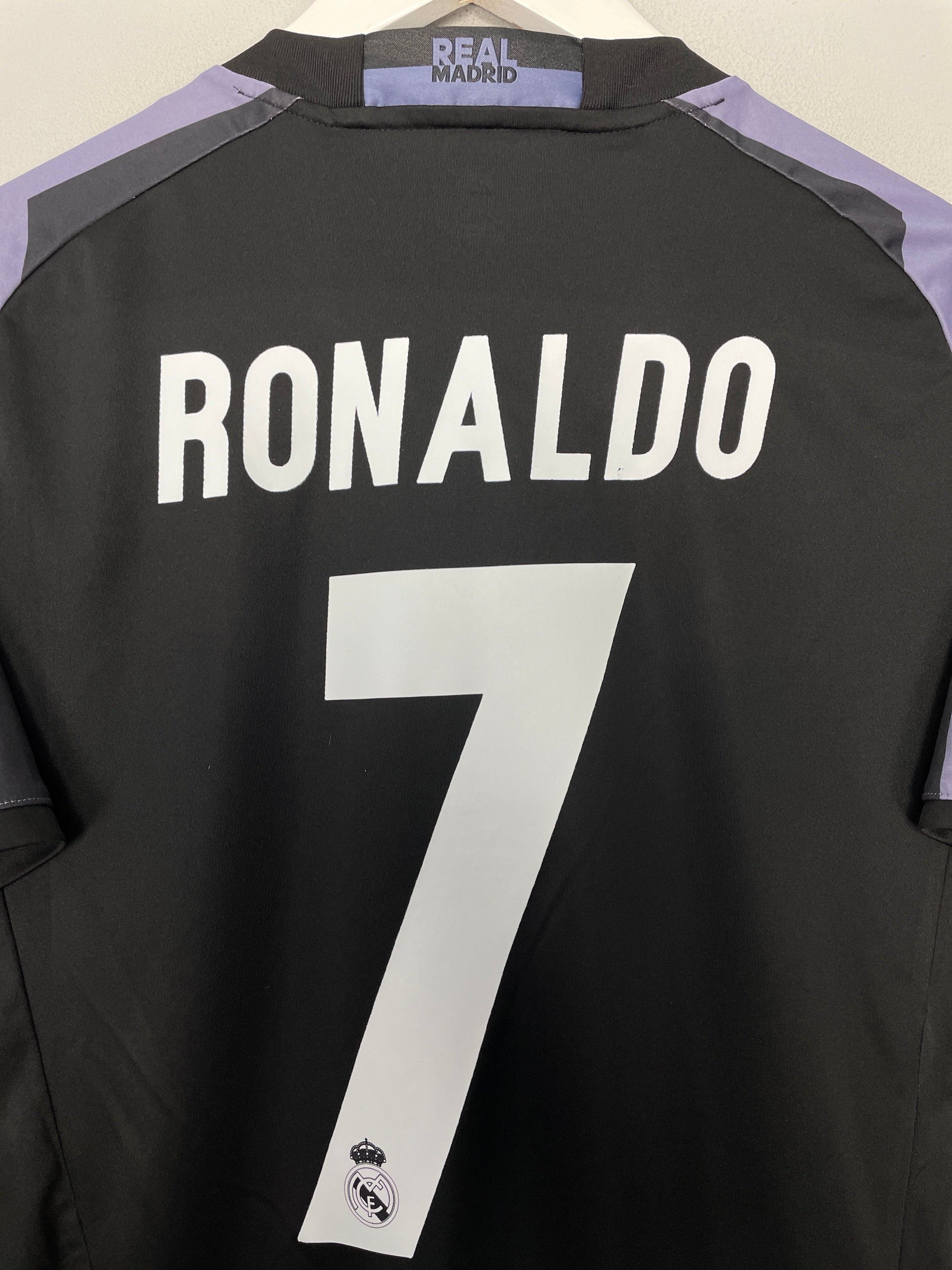 Shop 2016/17 REAL MADRID RONALDO #7 THIRD SHIRT (S) ADIDAS, classic football shirts, vintage football shirts & retro soccer jerseys at Cult Kits