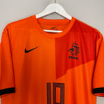 Shop 2012/13 NETHERLANDS SNEIJDER #10 HOME SHIRT (L) NIKE, classic football shirts, vintage football shirts & retro soccer jerseys at Cult Kits