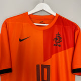 Shop 2012/13 NETHERLANDS SNEIJDER #10 HOME SHIRT (L) NIKE, classic football shirts, vintage football shirts & retro soccer jerseys at Cult Kits