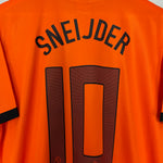 Shop 2012/13 NETHERLANDS SNEIJDER #10 HOME SHIRT (L) NIKE, classic football shirts, vintage football shirts & retro soccer jerseys at Cult Kits