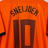 Shop 2012/13 NETHERLANDS SNEIJDER #10 HOME SHIRT (L) NIKE, classic football shirts, vintage football shirts & retro soccer jerseys at Cult Kits