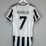 Shop 2020/21 JUVENTUS RONALDO #7 *BNWT* HOME SHIRT (L) ADIDAS, classic football shirts, vintage football shirts & retro soccer jerseys at Cult Kits