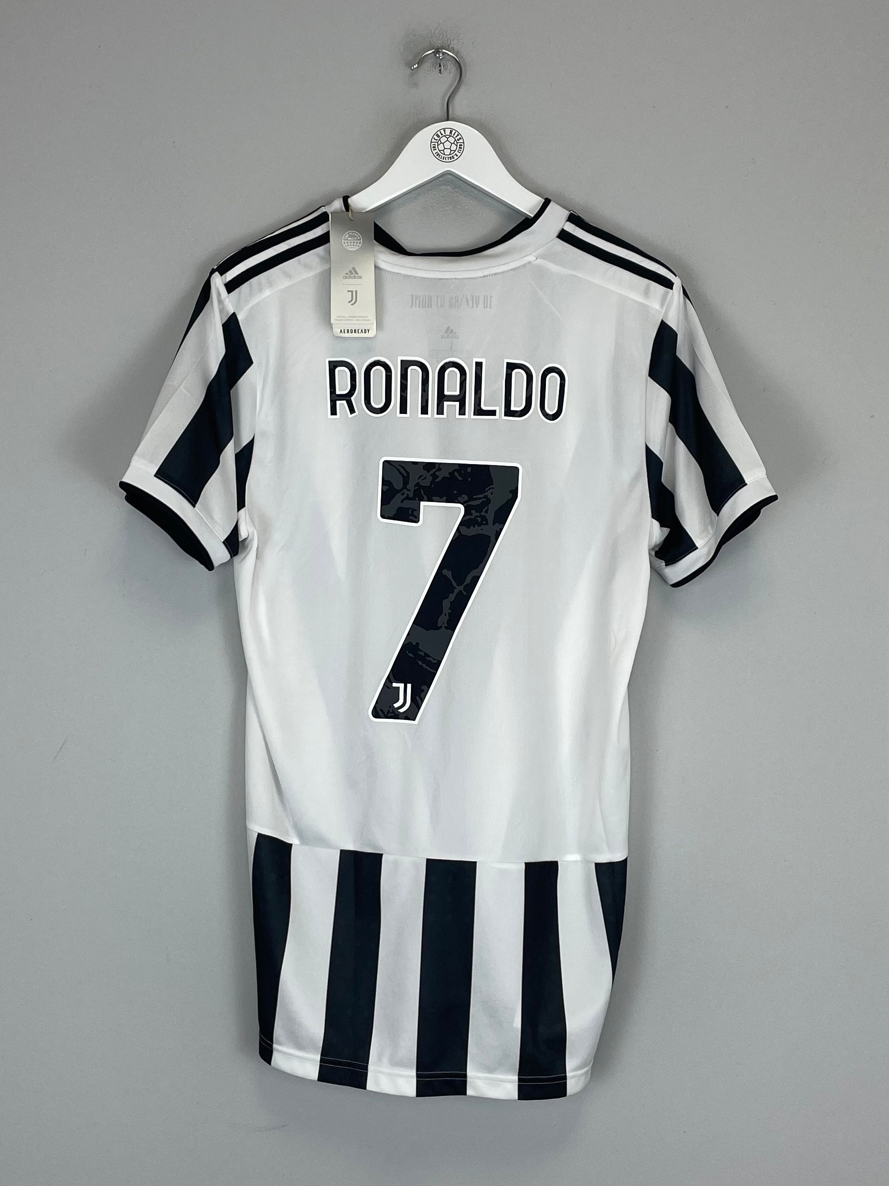 Shop 2020/21 JUVENTUS RONALDO #7 *BNWT* HOME SHIRT (L) ADIDAS, classic football shirts, vintage football shirts & retro soccer jerseys at Cult Kits