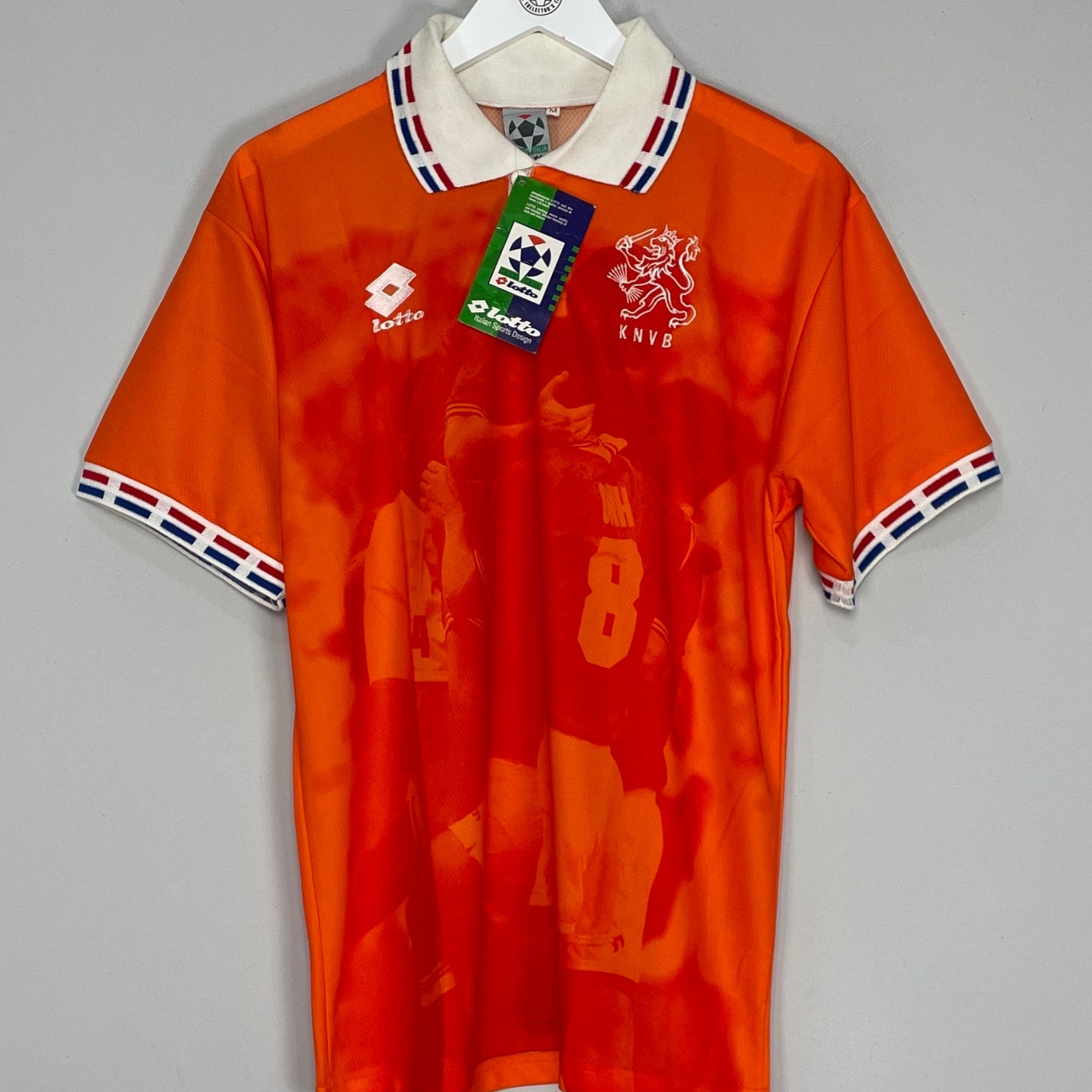 Shop 1996/97 NETHERLANDS *BNWT* HOME SHIRT (M) LOTTO, classic football shirts, vintage football shirts & retro soccer jerseys at Cult Kits