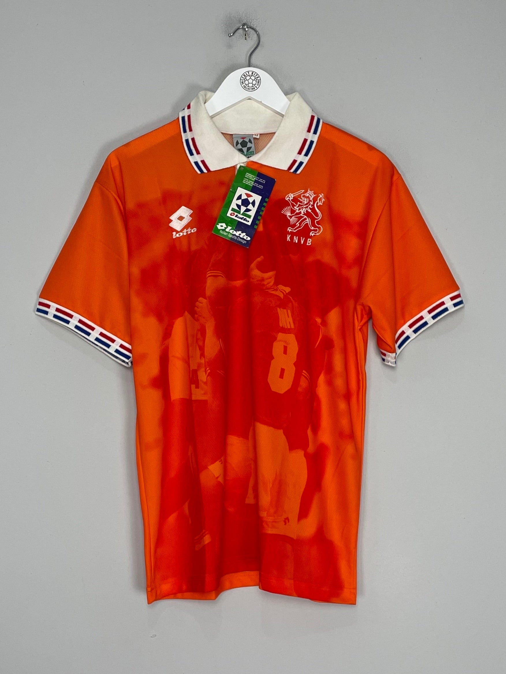 1996/97 NETHERLANDS *BNWT* HOME SHIRT (M) LOTTO