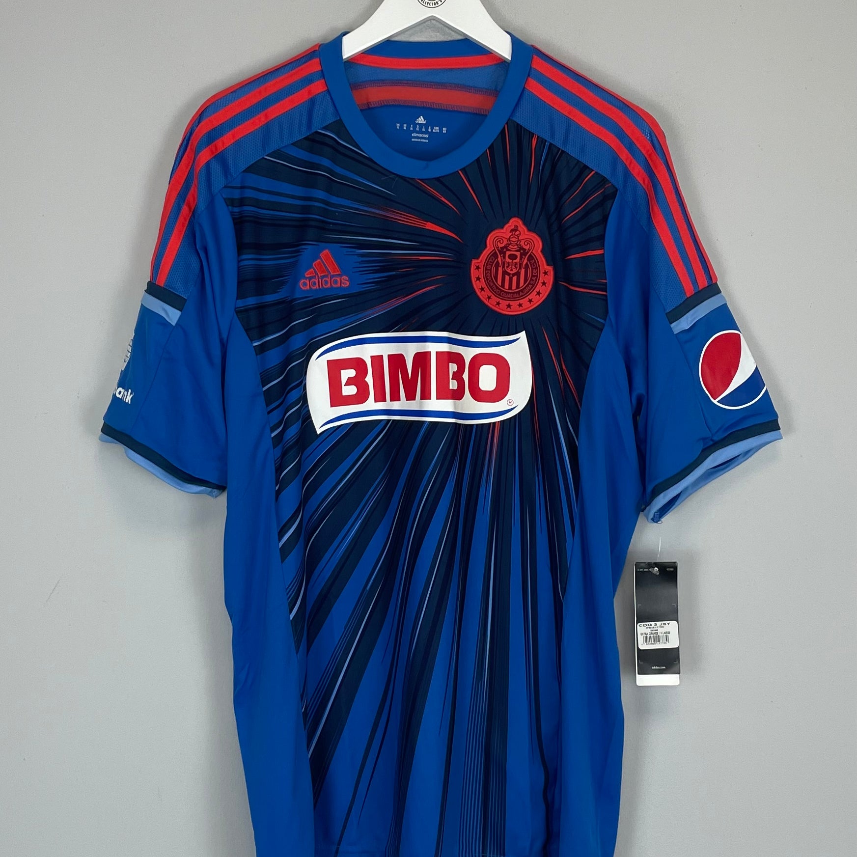 Shop 2013/14 CHIVAS GUADALAJARA *BNWT* THIRD SHIRT (XL) ADIDAS, classic football shirts, vintage football shirts & retro soccer jerseys at Cult Kits