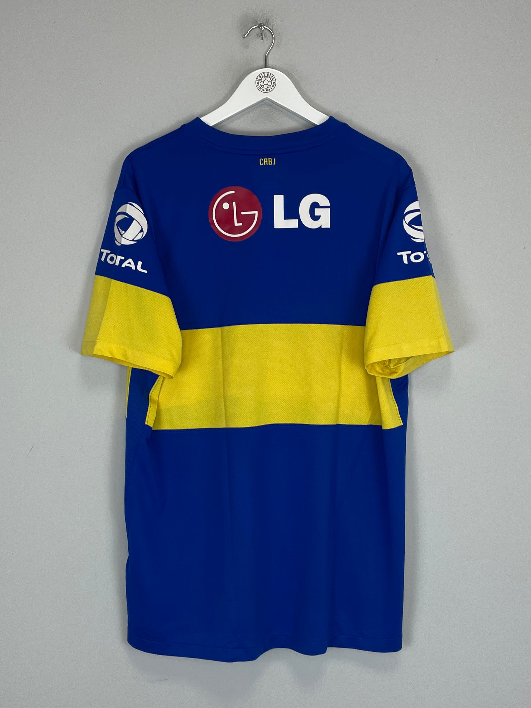 Shop 2011/12 BOCA JUNIORS HOME SHIRT (XL) NIKE, classic football shirts, vintage football shirts & retro soccer jerseys at Cult Kits
