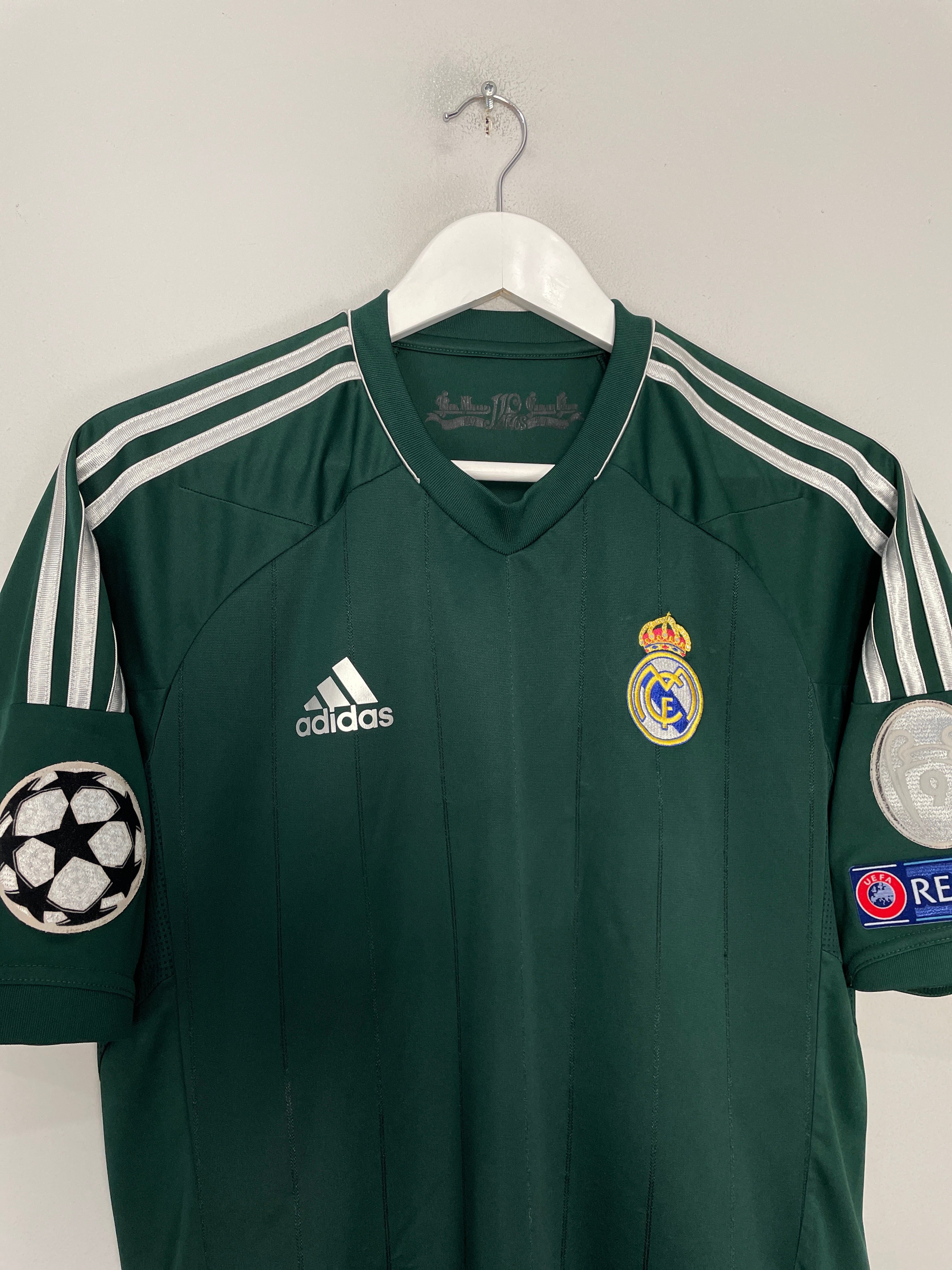 Shop 2012/13 REAL MADRID RONALDO #7 C/L THIRD SHIRT (M) ADIDAS, classic football shirts, vintage football shirts & retro soccer jerseys at Cult Kits