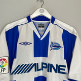 2002/03 ALAVES *BNWT* HOME SHIRT (XL) UMBRO