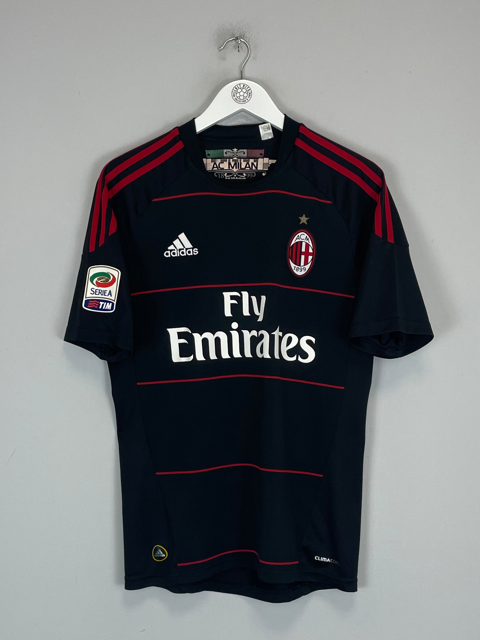 Shop 2010/11 AC MILAN IBRAHIMOVIC #11 THIRD SHIRT (S) ADIDAS, classic football shirts, vintage football shirts & retro soccer jerseys at Cult Kits