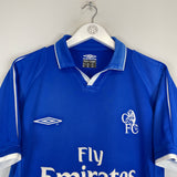 2001/03 CHELSEA HOME SHIRT (S) UMBRO