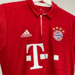 Shop 2016/17 BAYERN MUNICH VIDAL #23 C/L HOME SHIRT (M) ADIDAS, classic football shirts, vintage football shirts & retro soccer jerseys at Cult Kits