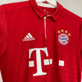 Shop 2016/17 BAYERN MUNICH VIDAL #23 C/L HOME SHIRT (M) ADIDAS, classic football shirts, vintage football shirts & retro soccer jerseys at Cult Kits