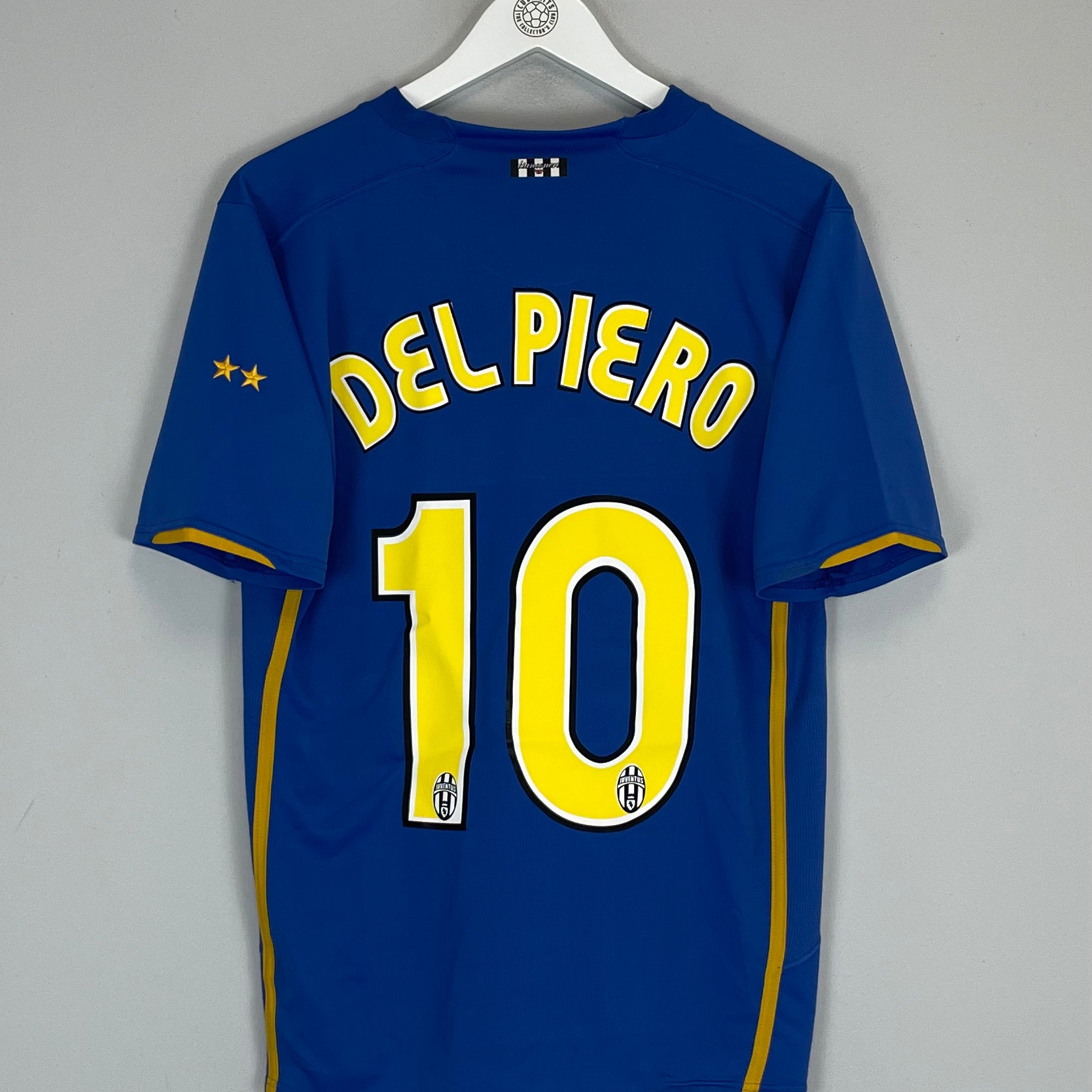 Shop 2007/08 JUVENTUS DEL PIERO #10 AWAY SHIRT (M) NIKE, classic football shirts, vintage football shirts & retro soccer jerseys at Cult Kits