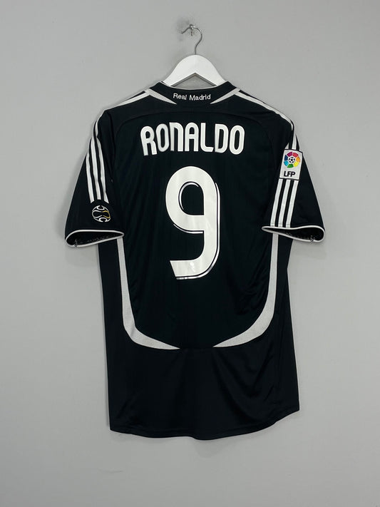 2006/07 REAL MADRID RONALDO #9 AWAY SHIRT (M) ADIDAS