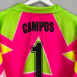 Shop 2004 JORGE CAMPOS #1 'ROMARIO FAREWELL MATCH' *SIGNED* SHIRT (XL), classic football shirts, vintage football shirts & retro soccer jerseys at Cult Kits