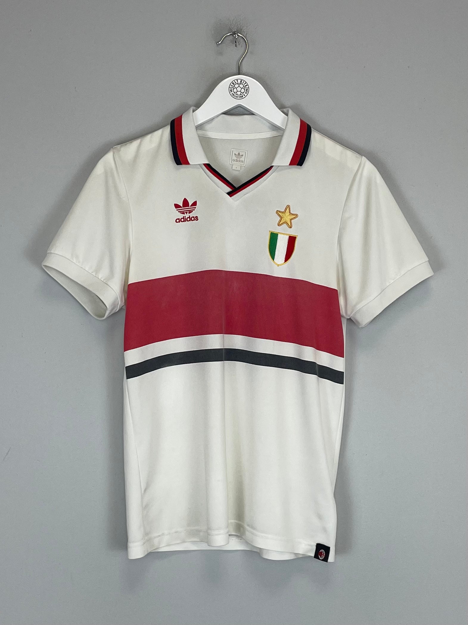 Shop 1992/93 AC MILAN #6 ADIDAS ORIGINALS AWAY SHIRT (S), classic football shirts, vintage football shirts & retro soccer jerseys at Cult Kits