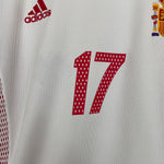 Shop 2002/04 SPAIN VALERON #17 AWAY SHIRT (M) ADIDAS, classic football shirts, vintage football shirts & retro soccer jerseys at Cult Kits