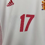 Shop 2002/04 SPAIN VALERON #17 AWAY SHIRT (M) ADIDAS, classic football shirts, vintage football shirts & retro soccer jerseys at Cult Kits