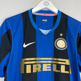 Shop 2008/09 INTER MILAN CHIVU #26 HOME SHIRT (M) NIKE, classic football shirts, vintage football shirts & retro soccer jerseys at Cult Kits