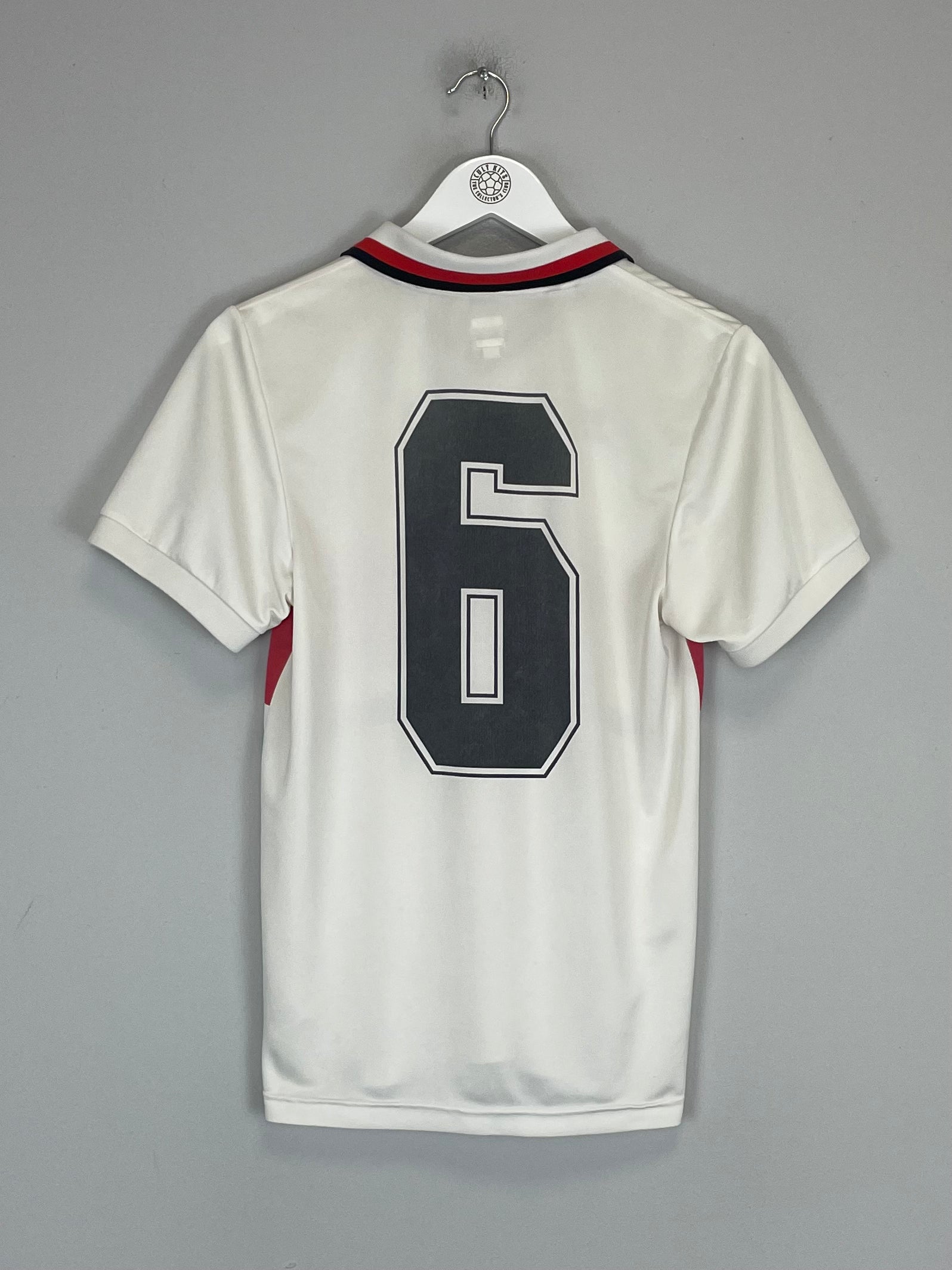 Shop 1992/93 AC MILAN #6 ADIDAS ORIGINALS AWAY SHIRT (S), classic football shirts, vintage football shirts & retro soccer jerseys at Cult Kits